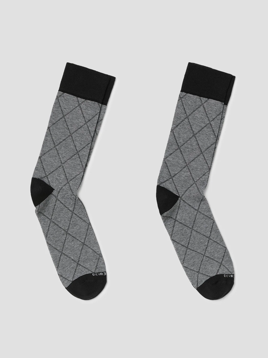 Lot de chaussettes fantaisie bicolore