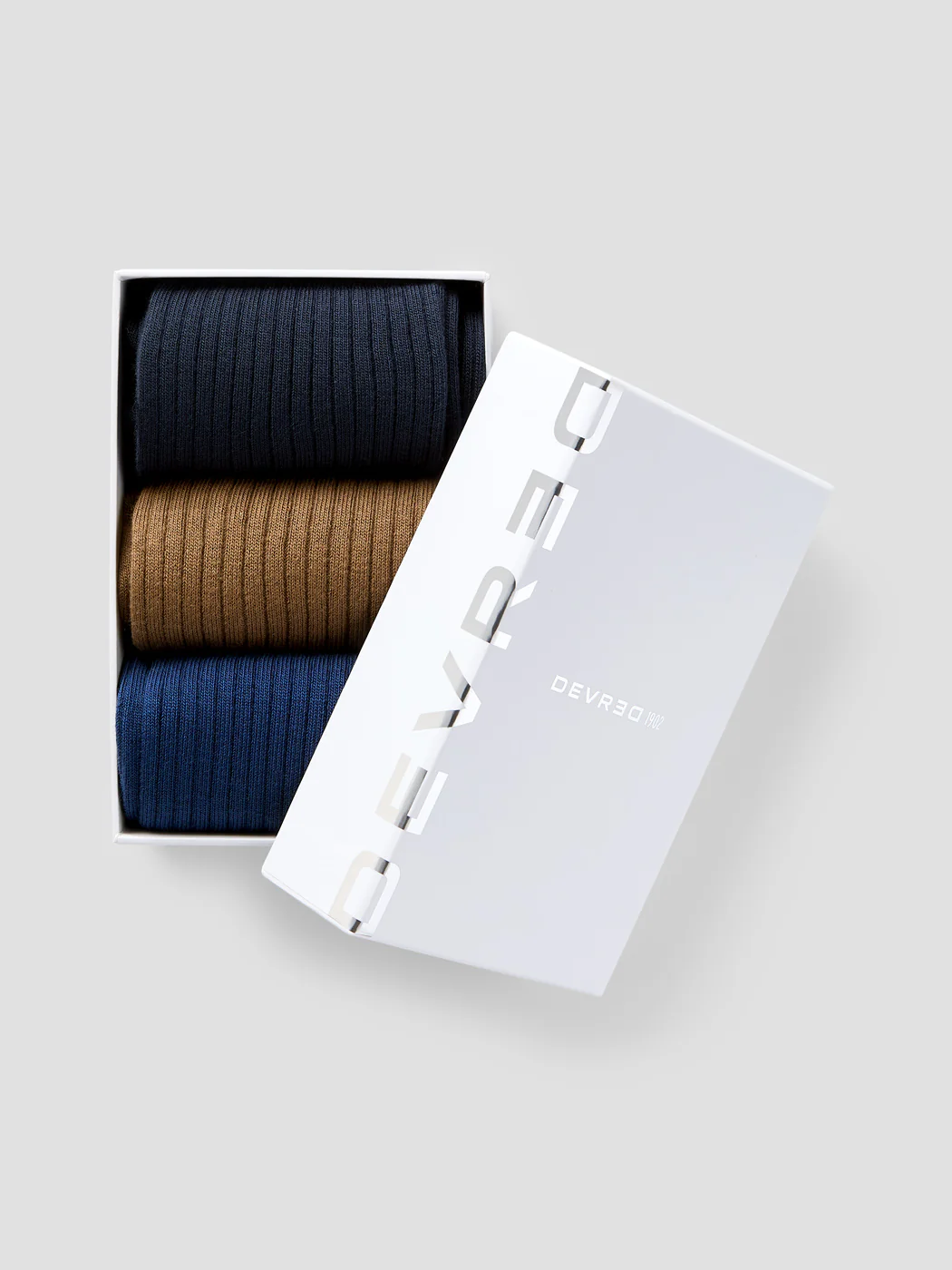 Coffret chaussettes côtelées