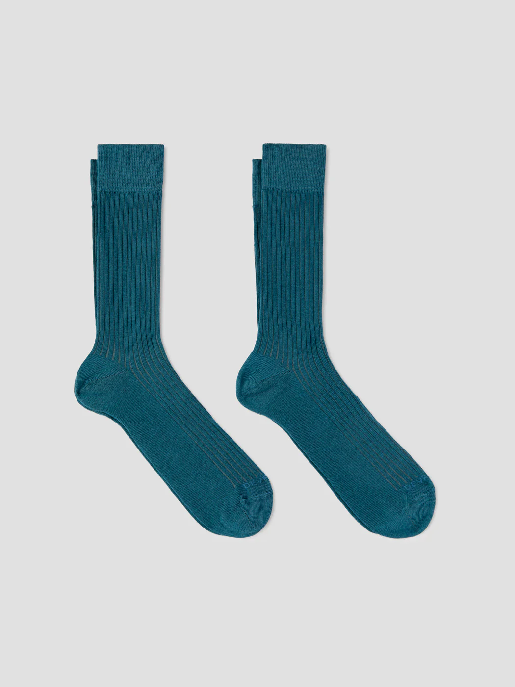 Chaussettes en coton cotelées