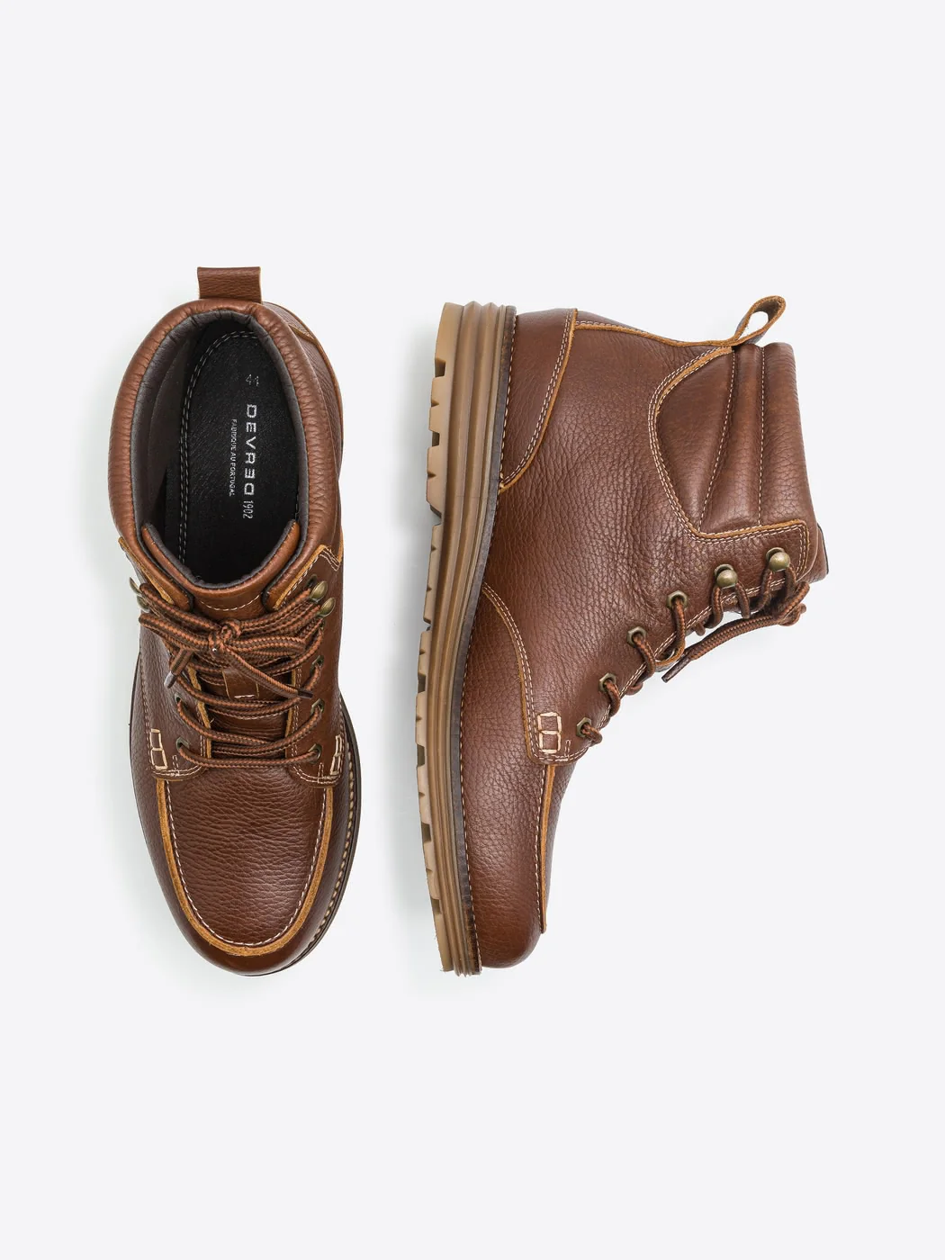 Bottines en cuir