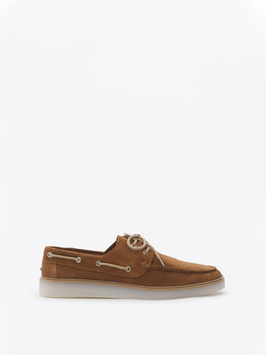Chaussures bateau en cuir suédé - Image 2