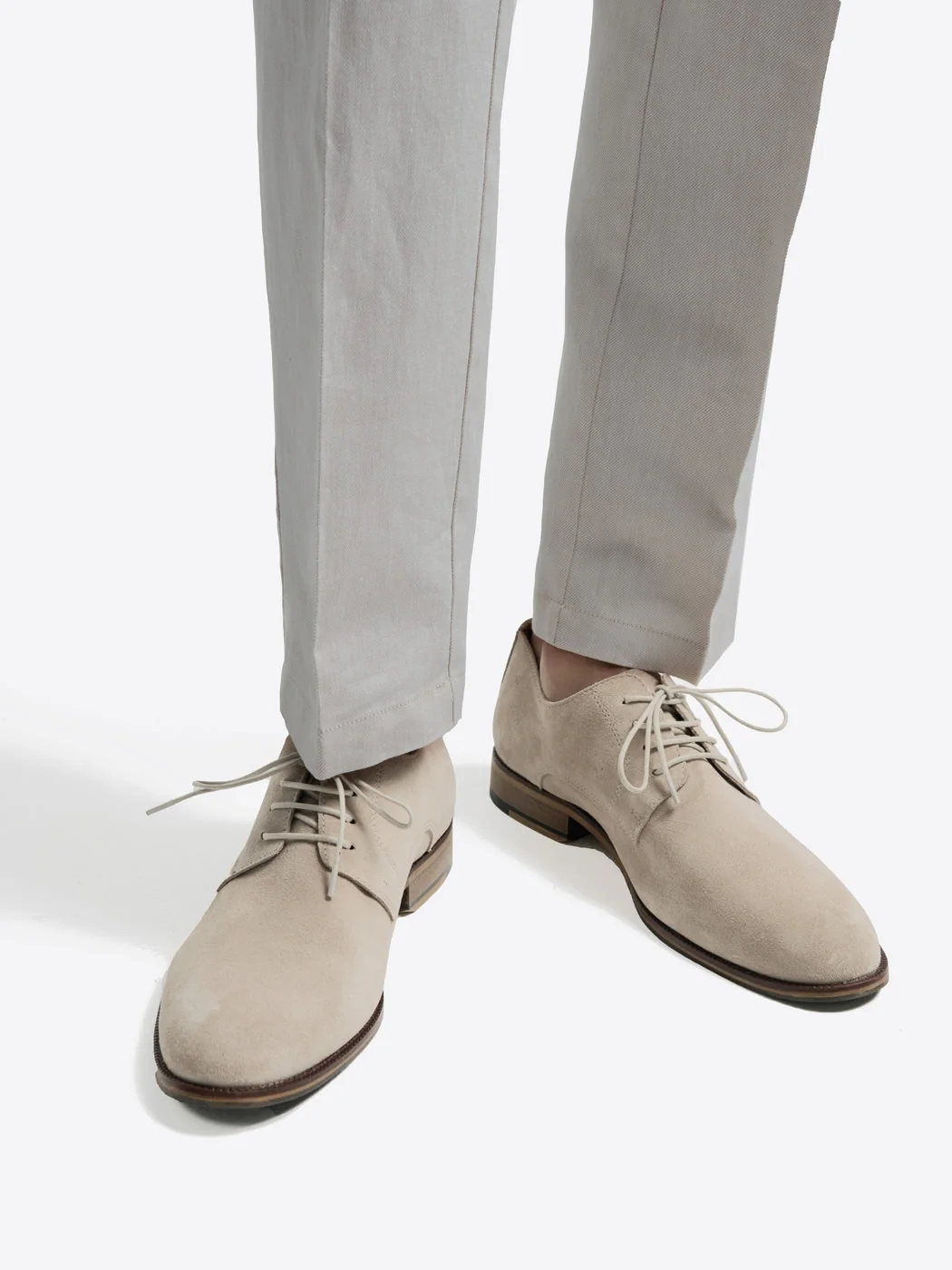Derbies suédées en cuir - Image 4