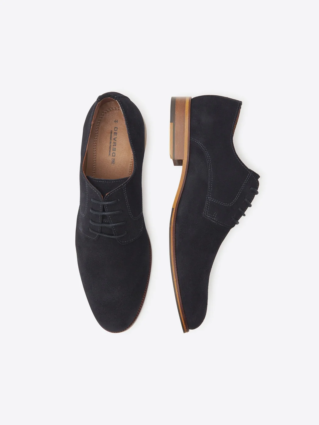 Derbies suédées en cuir