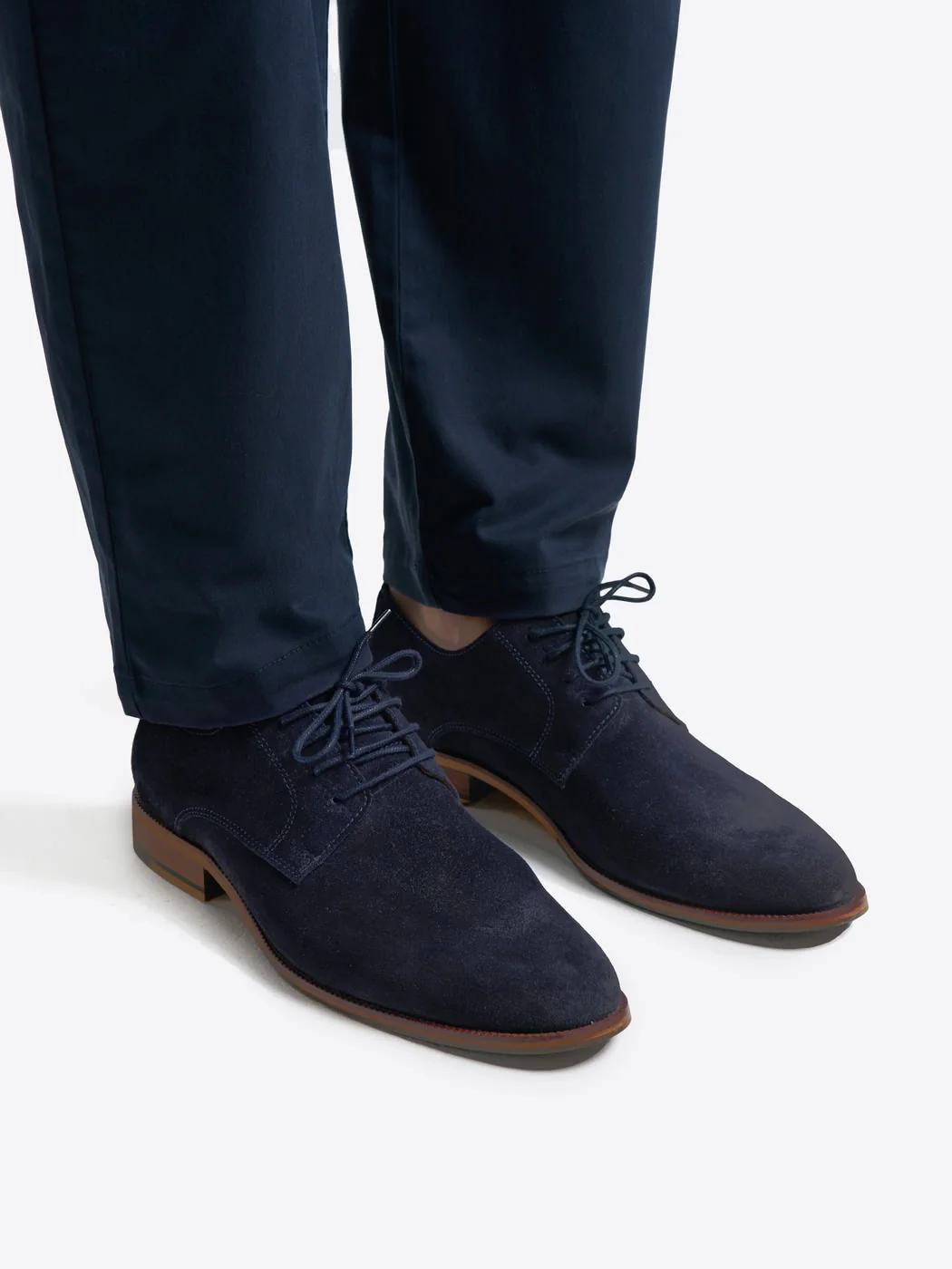 Derbies suédées en cuir - Image 4