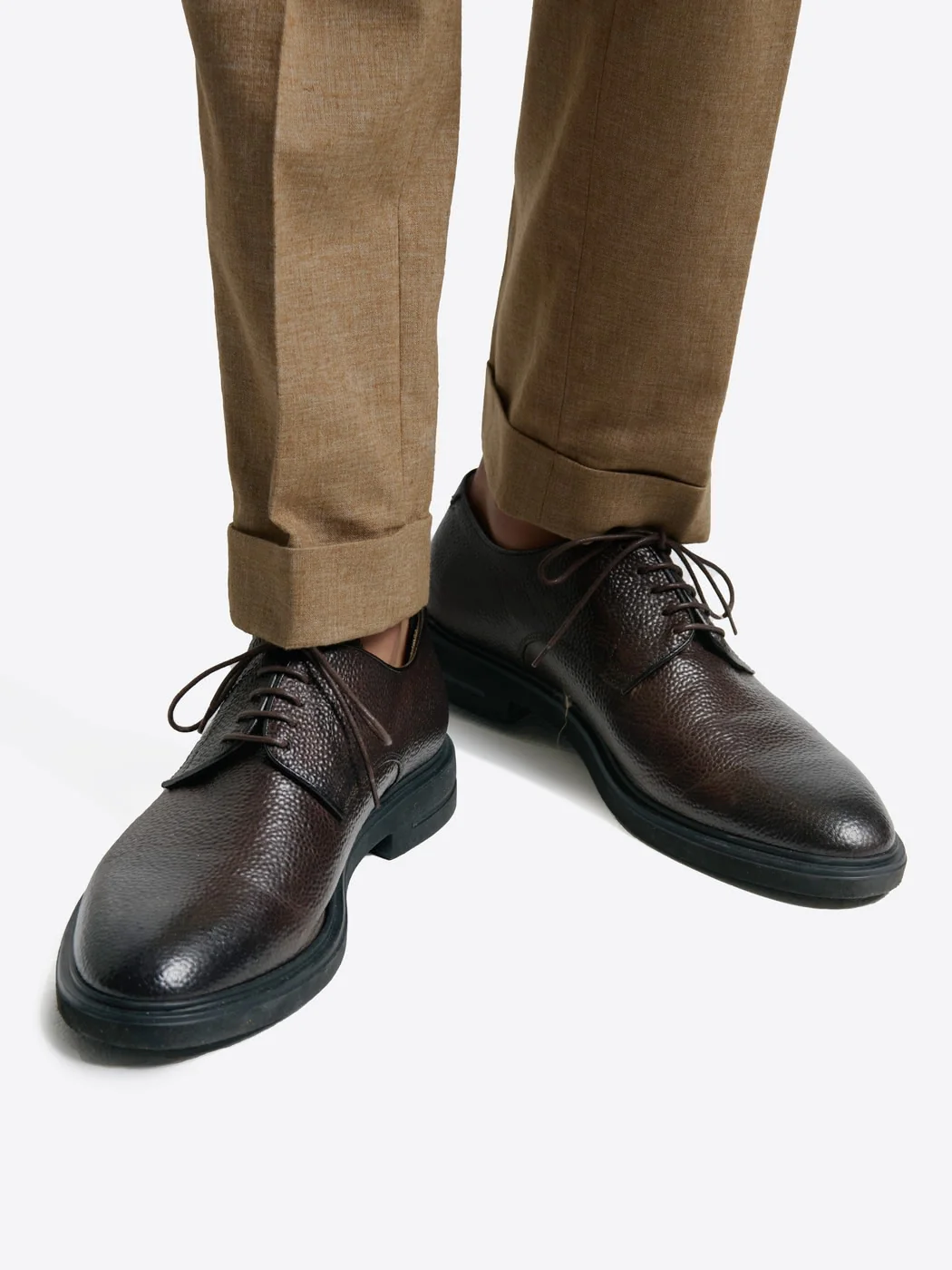 Derbies en cuir grainé - Image 4