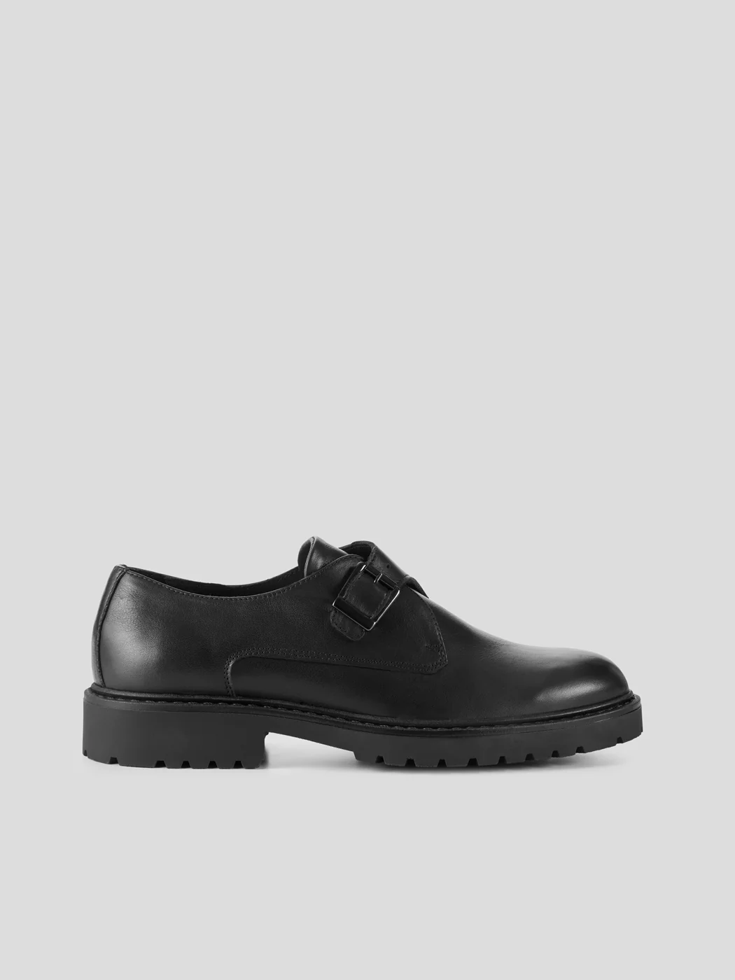 Derbies à boucle en cuir - Image 2
