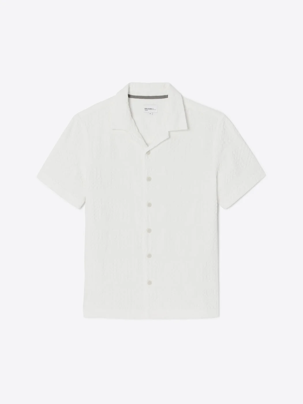 Chemise manches courtes regular en coton - Image 3