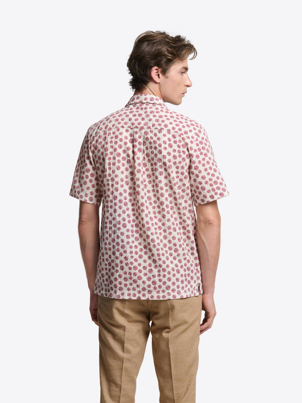 Chemise manches courtes regular à motif - Image 2