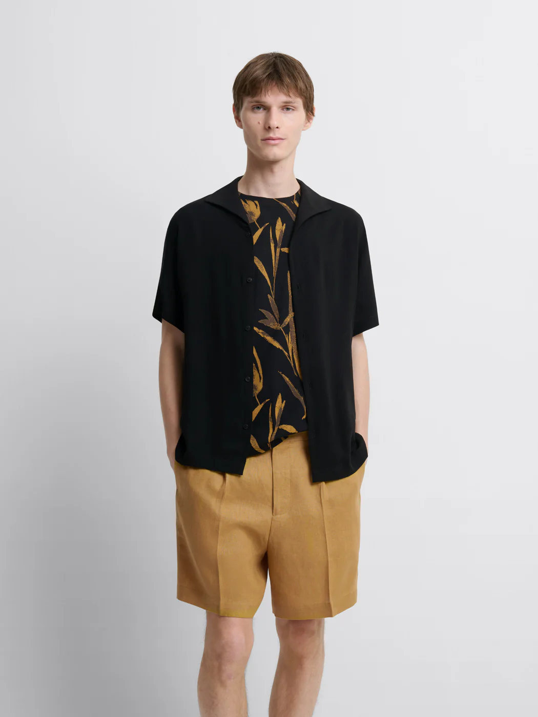 Chemise manches courtes regular