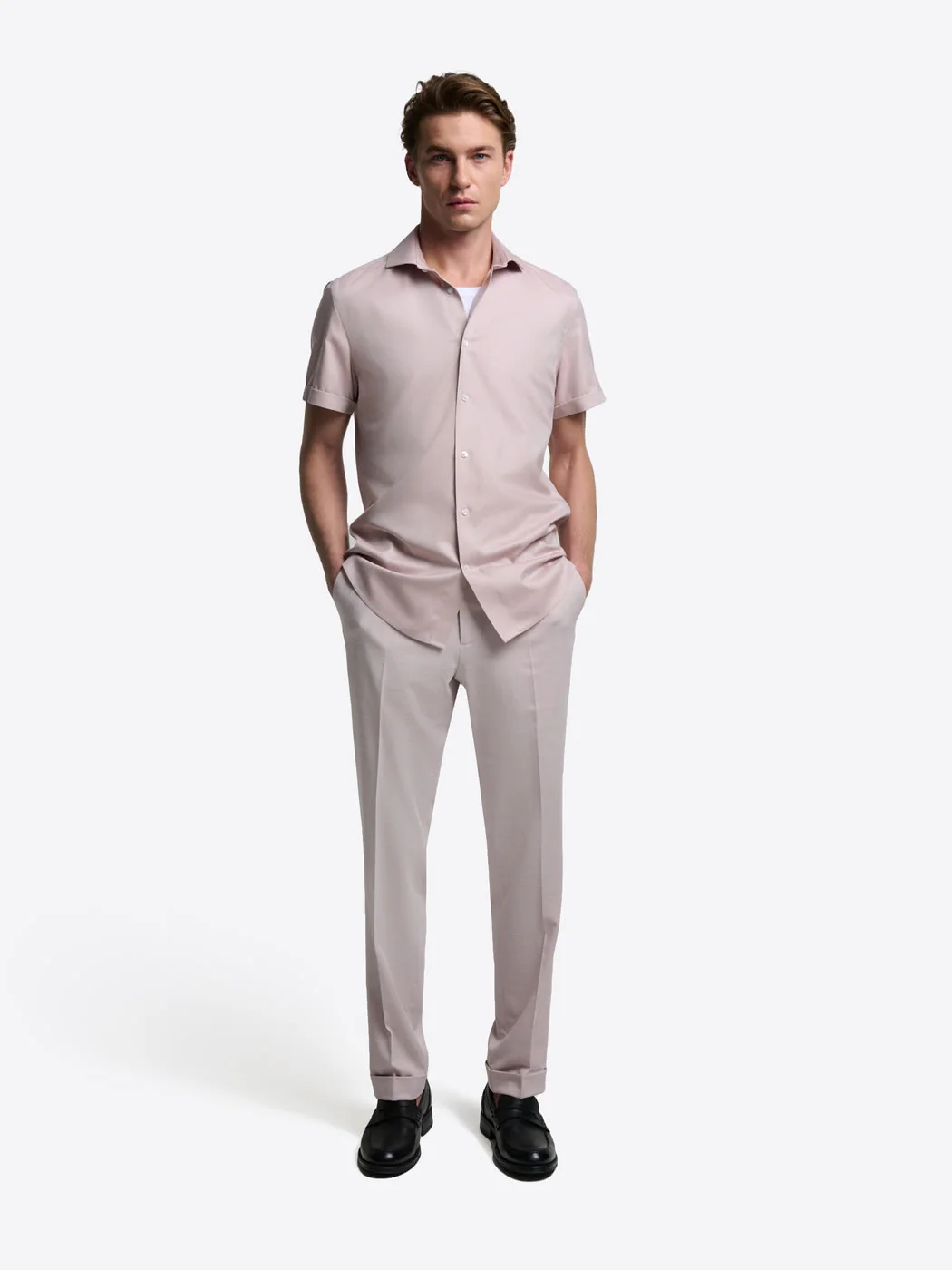 Chemise manches courtes double retors - Image 4
