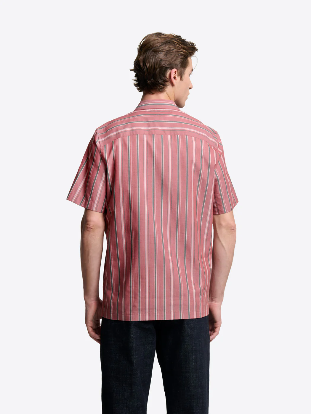 Chemise manches courtes slim rayée - Image 2