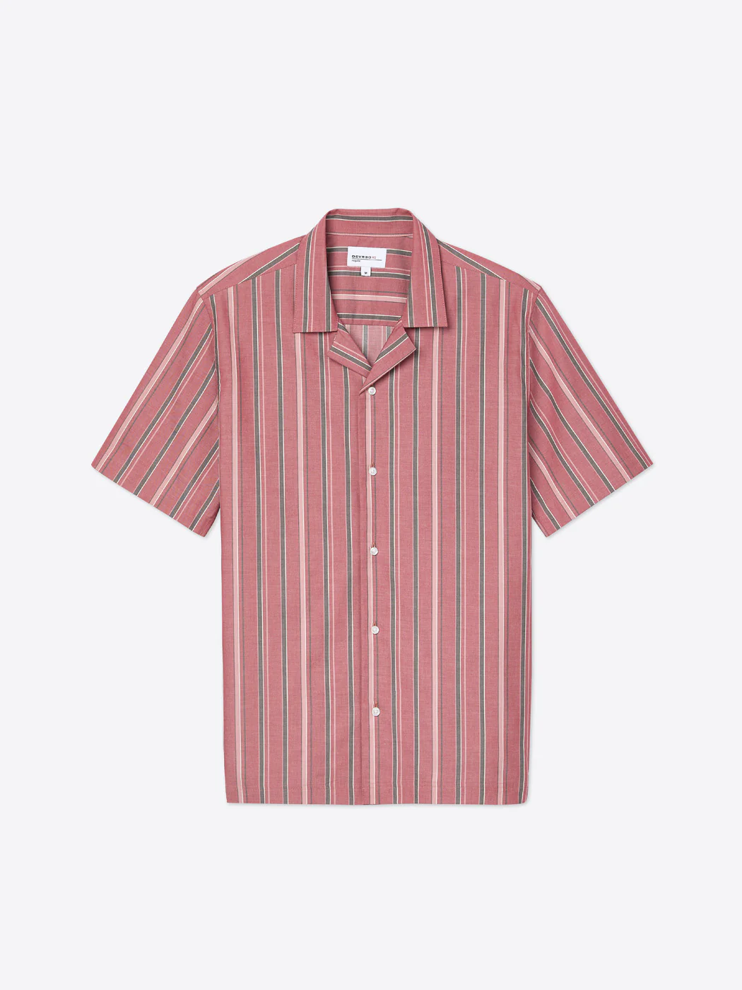Chemise manches courtes slim rayée - Image 3