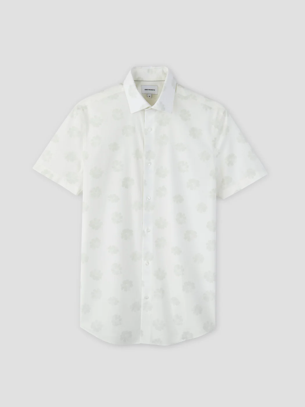 Chemise manches courtes slim fleurie - Image 3