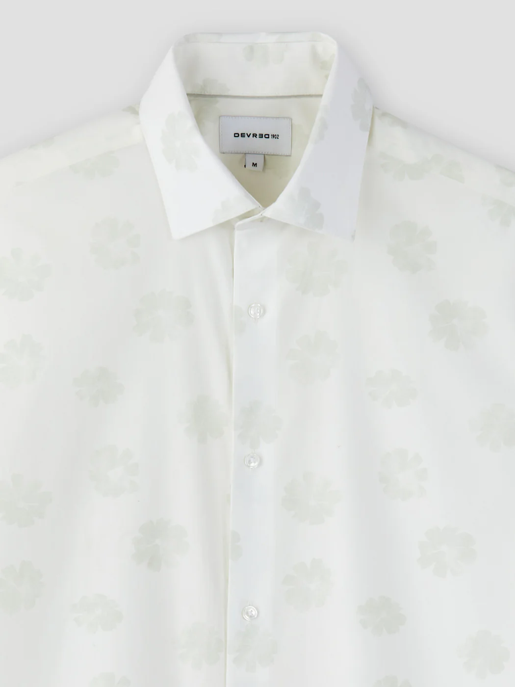 Chemise manches courtes slim fleurie - Image 6