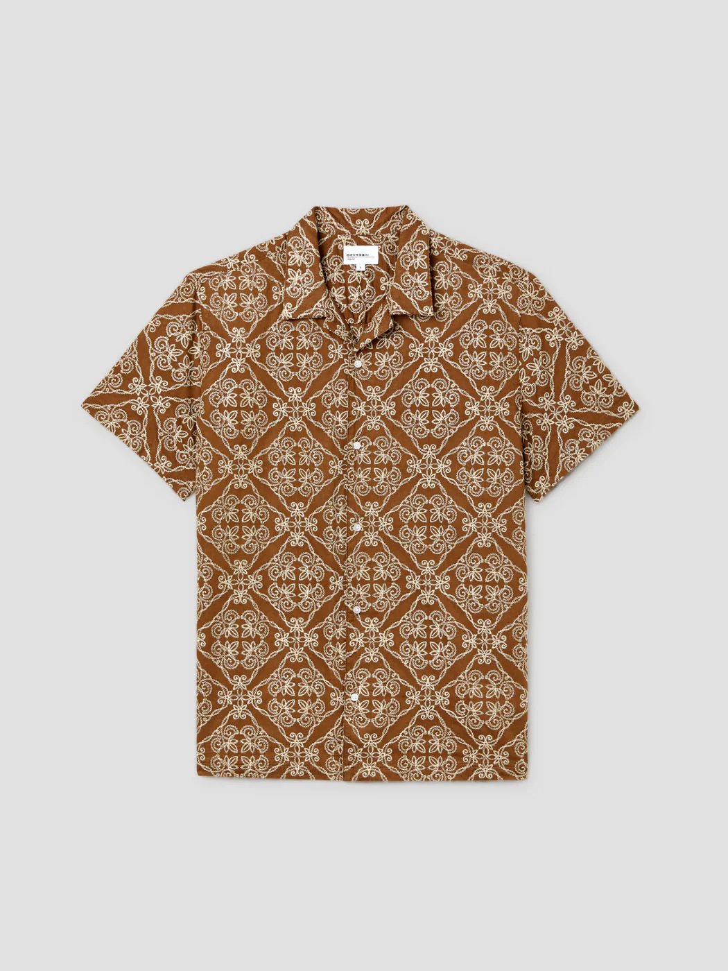 Chemise manches courtes regular brodée - Image 3
