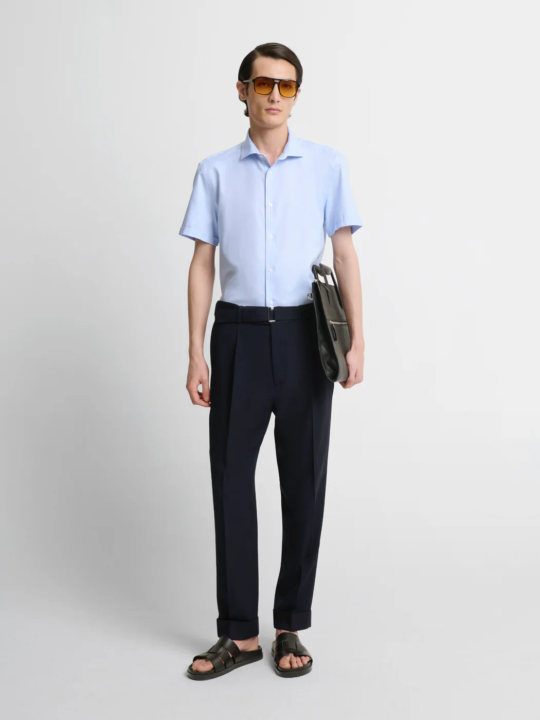 Chemise manches courtes double retors - Image 4