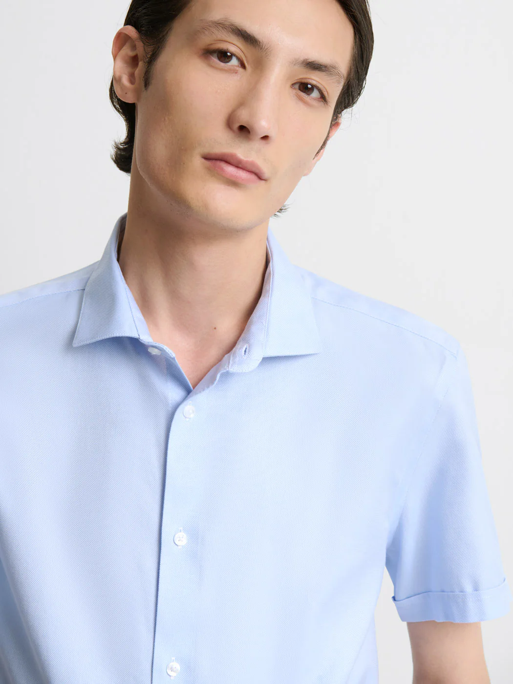 Chemise manches courtes double retors - Image 5