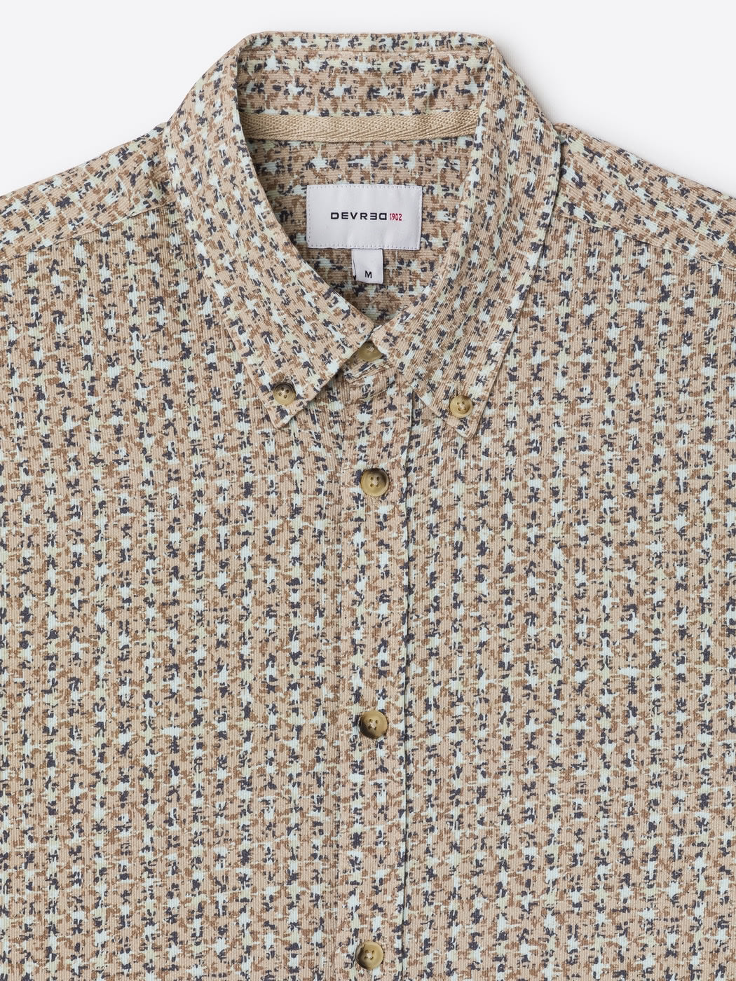 Chemise slim en coton fantaisie - Image 5