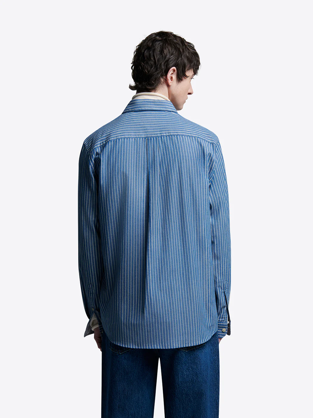 Chemise regular rayée - L'atelier - Image 2