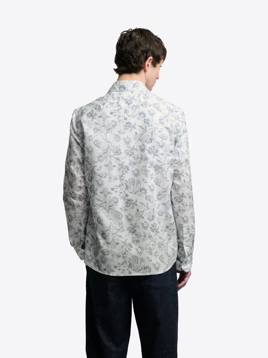 Chemise slim fleurie - Image 2