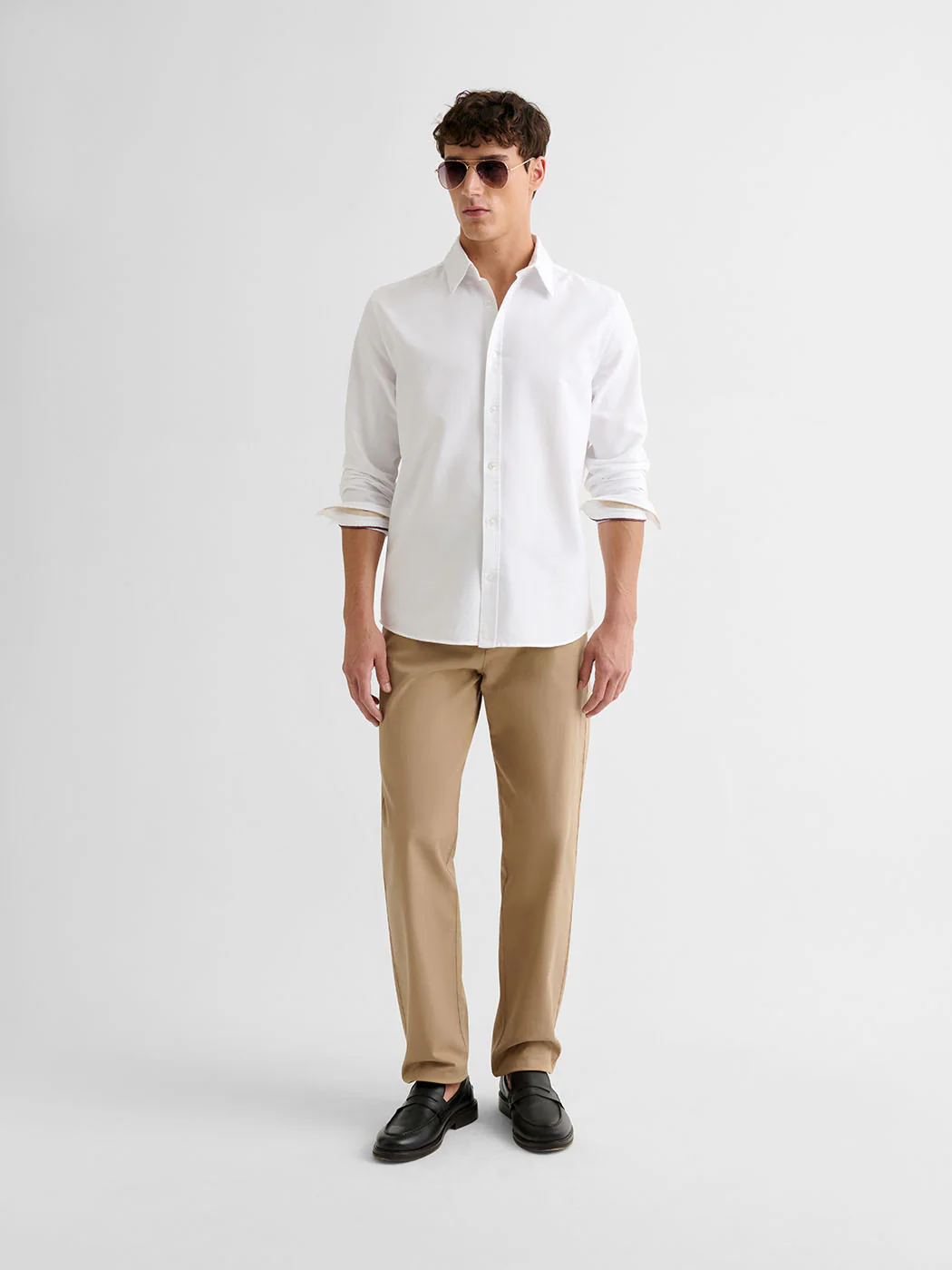 Chemise slim en coton bio - Image 3