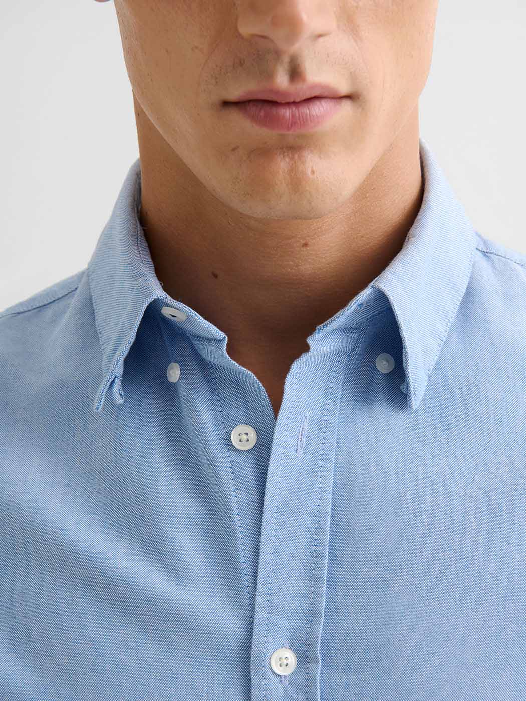 Chemise slim en coton bio - Image 4