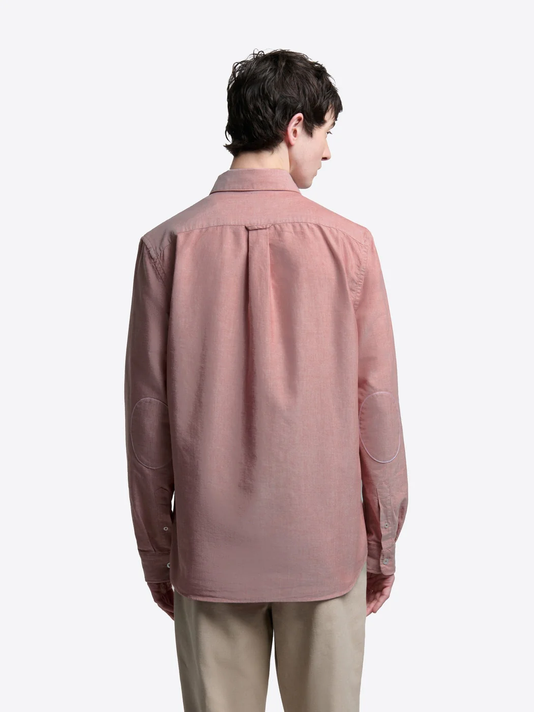 Chemise slim en coton bio unie - Image 2