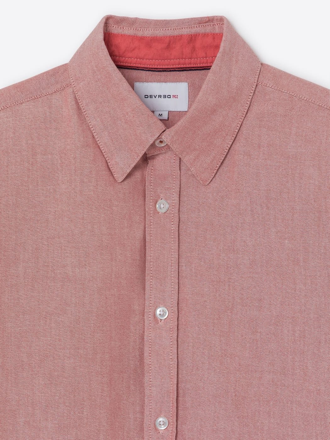 Chemise slim en coton bio unie - Image 5