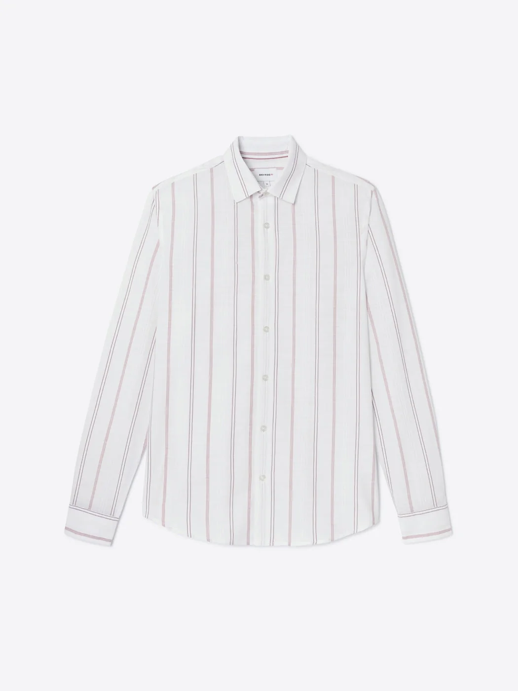 Chemise slim rayée en coton - Image 3