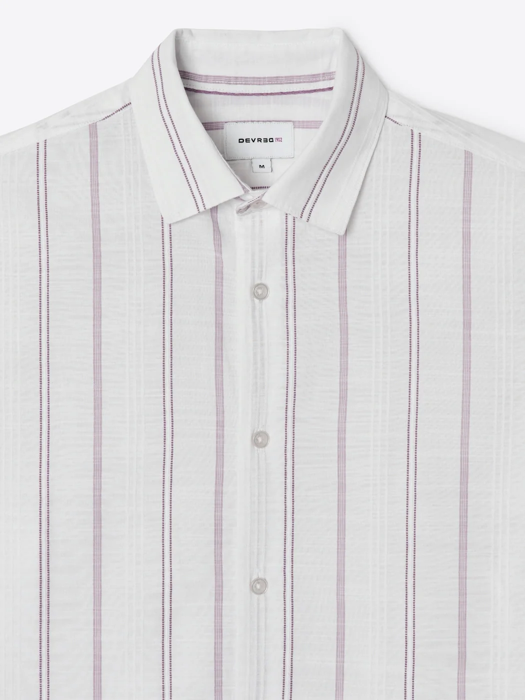 Chemise slim rayée en coton - Image 5