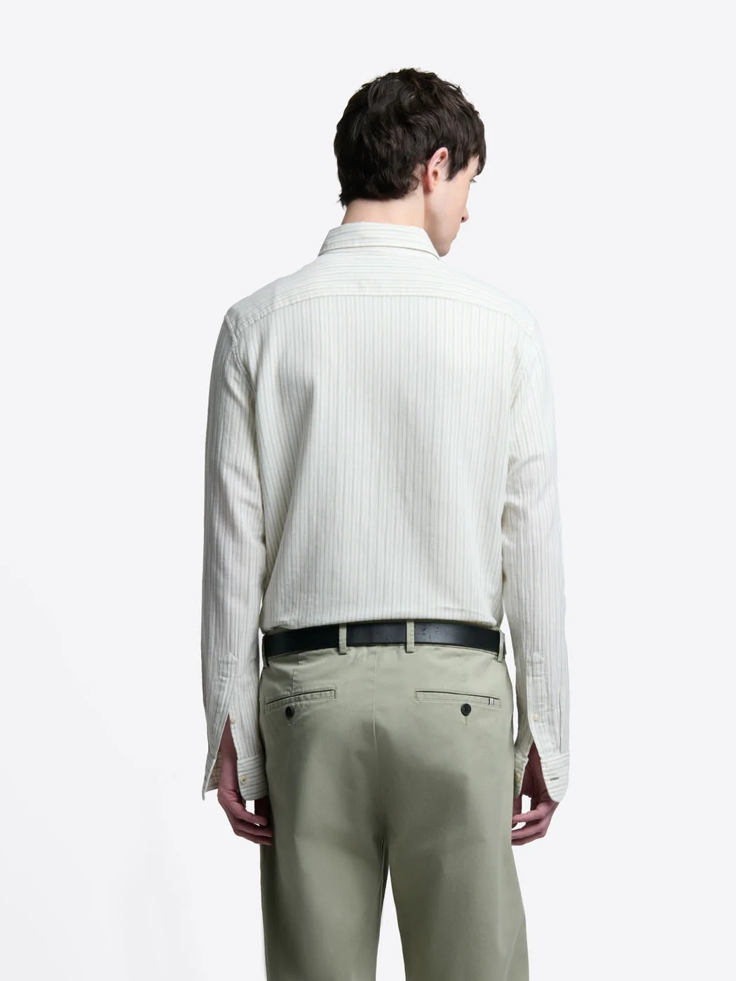Chemise slim rayée - Image 2