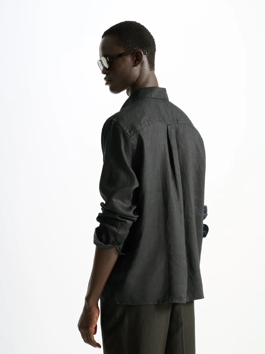 Chemise regular en lin - L'atelier - Image 2
