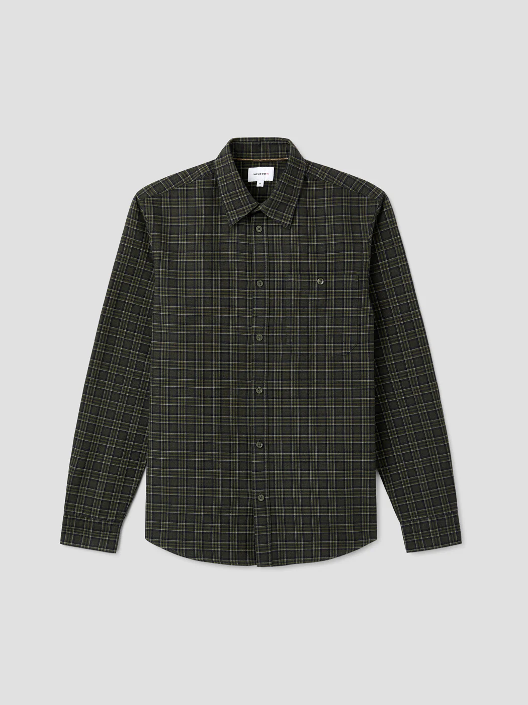 Chemise slim en coton Ă carreaux - Image 3
