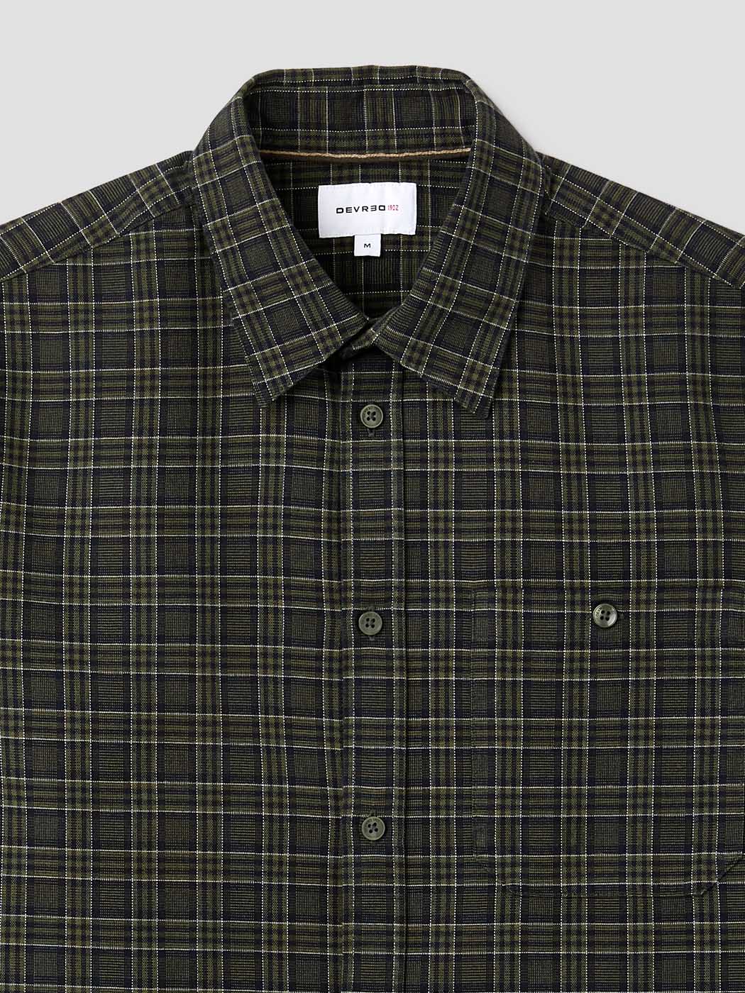 Chemise slim en coton Ă carreaux - Image 5