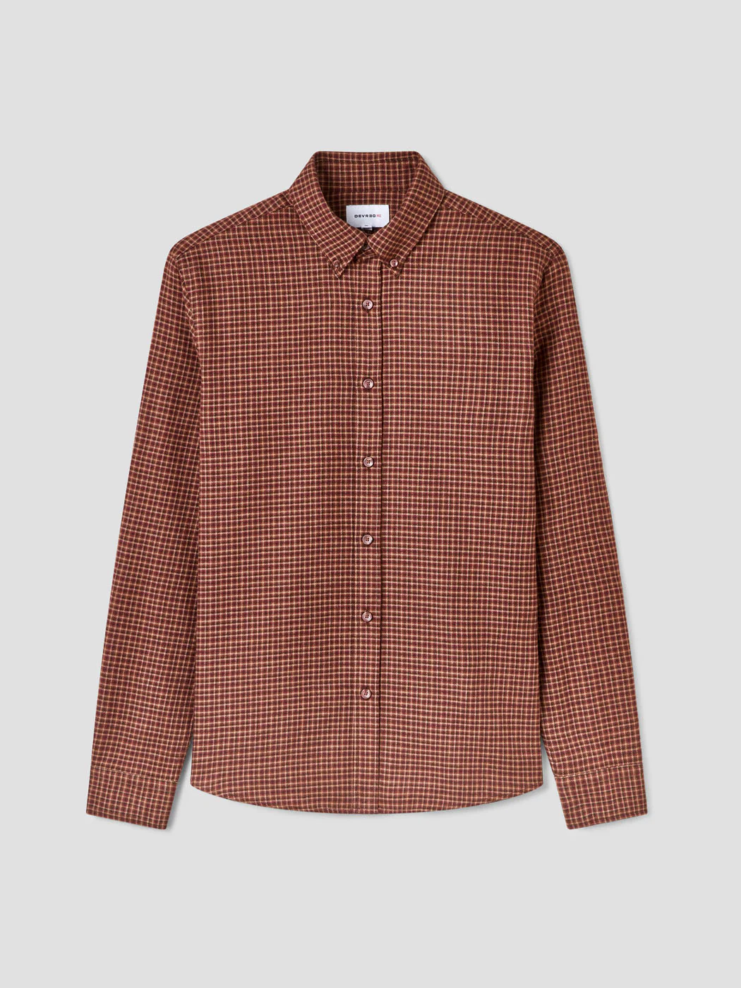 Chemise slim en coton Ă carreaux - Image 3