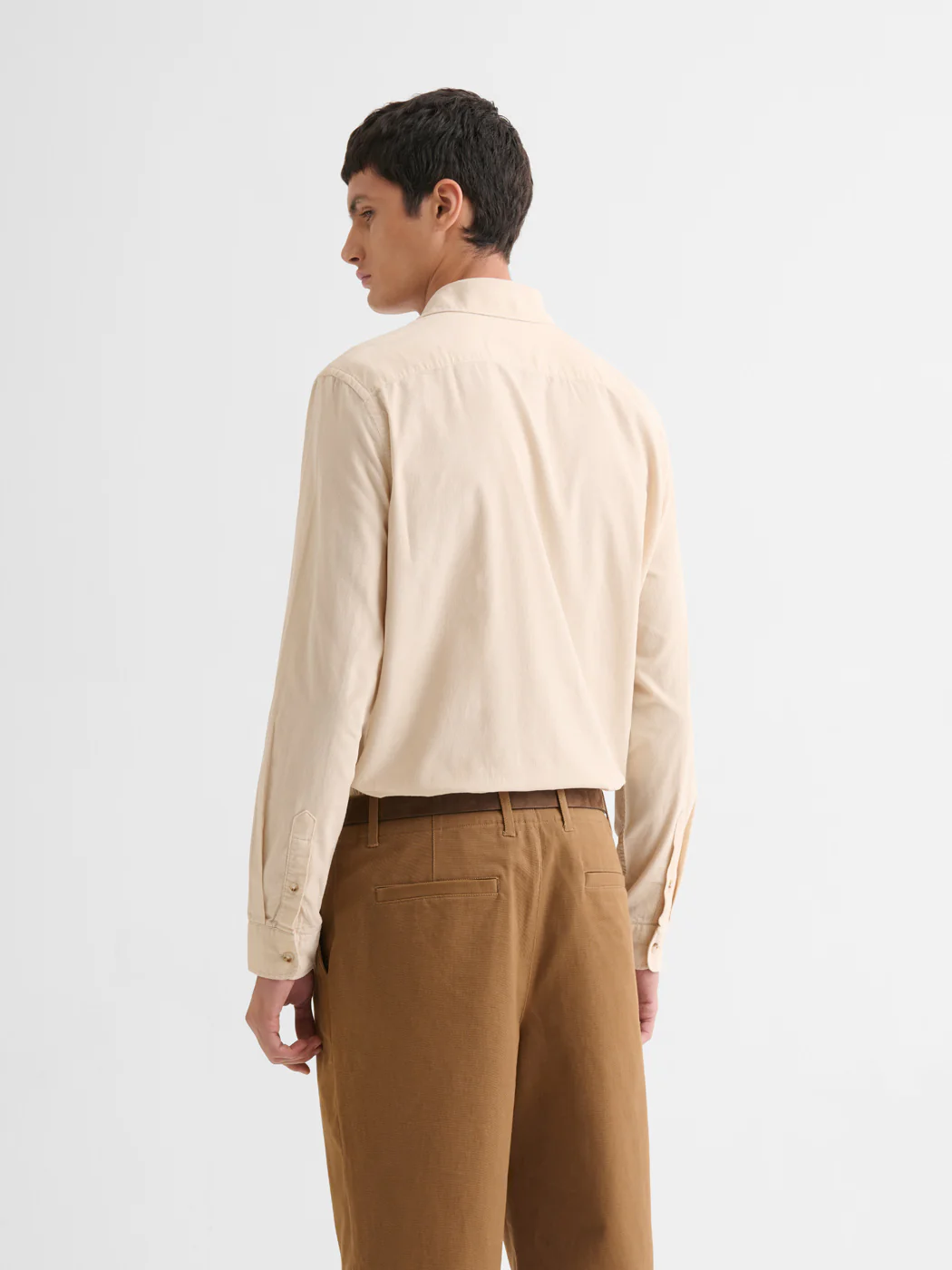 Chemise slim en velours - Image 2