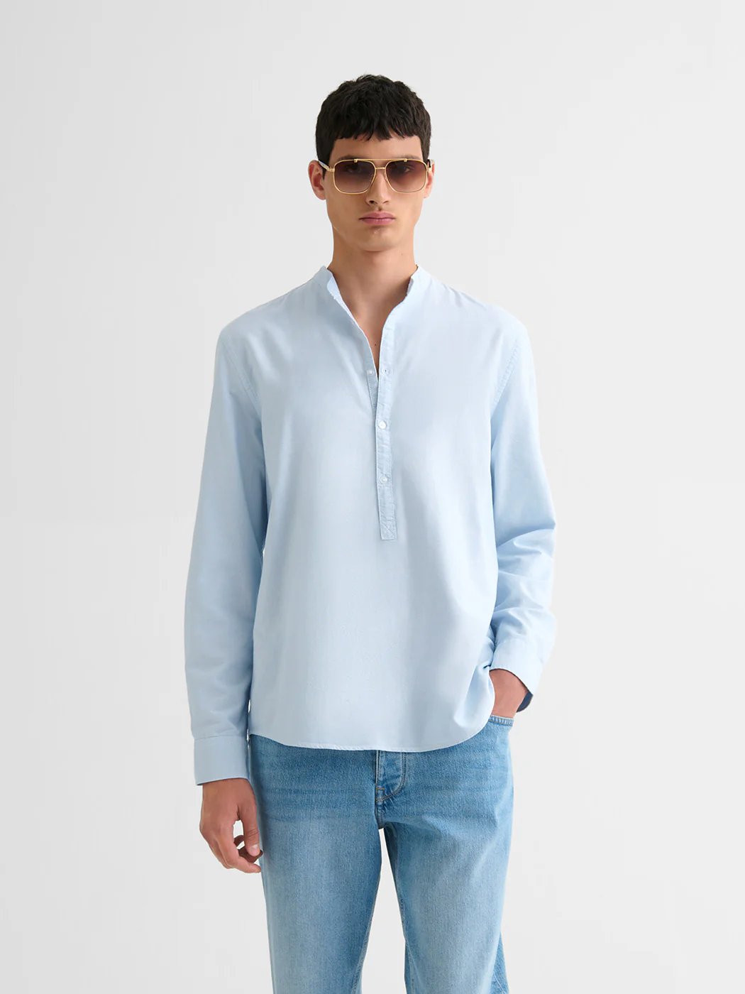 Chemise slim en oxford
