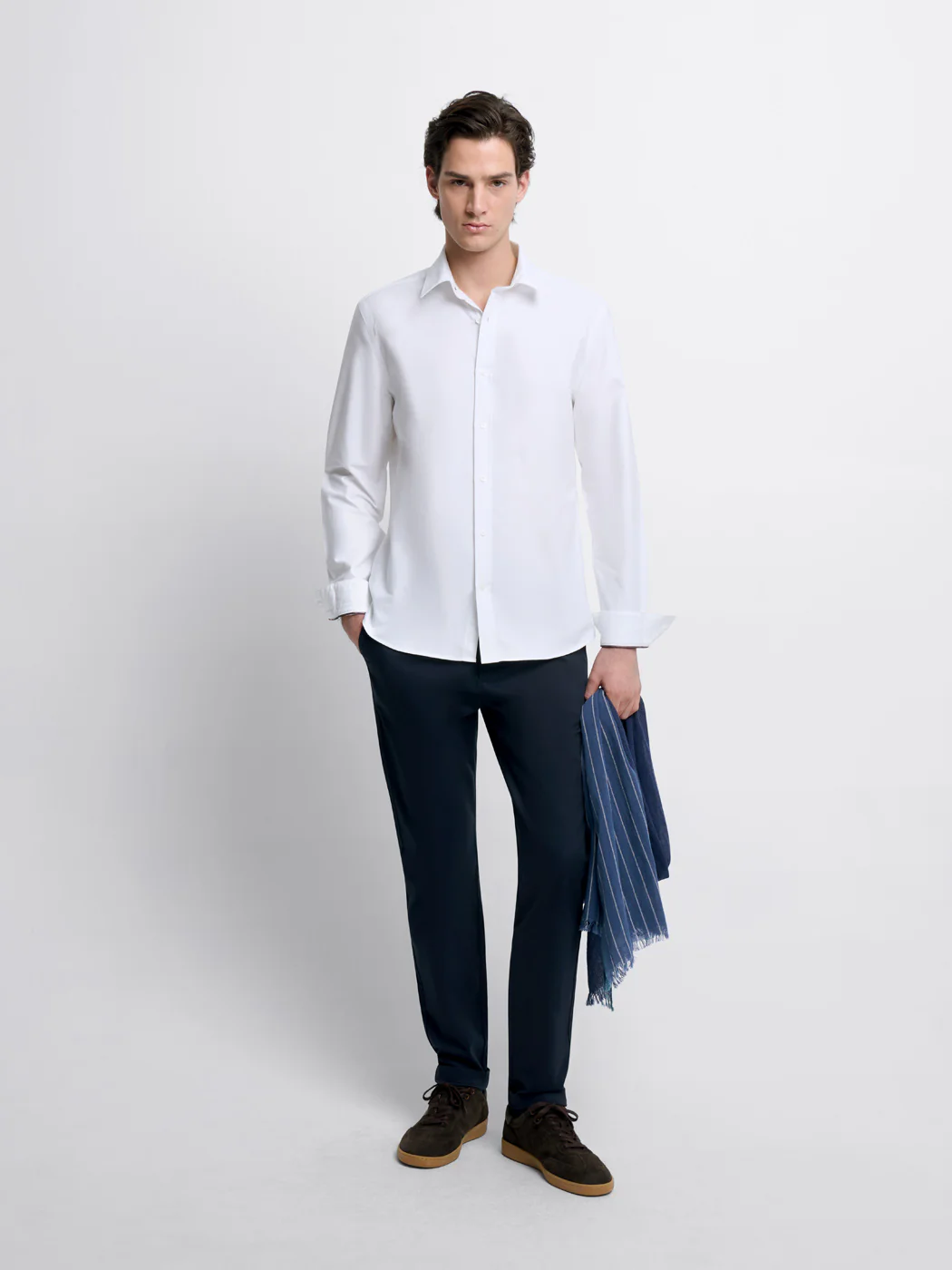 Chemise slim en coton bio - Image 4