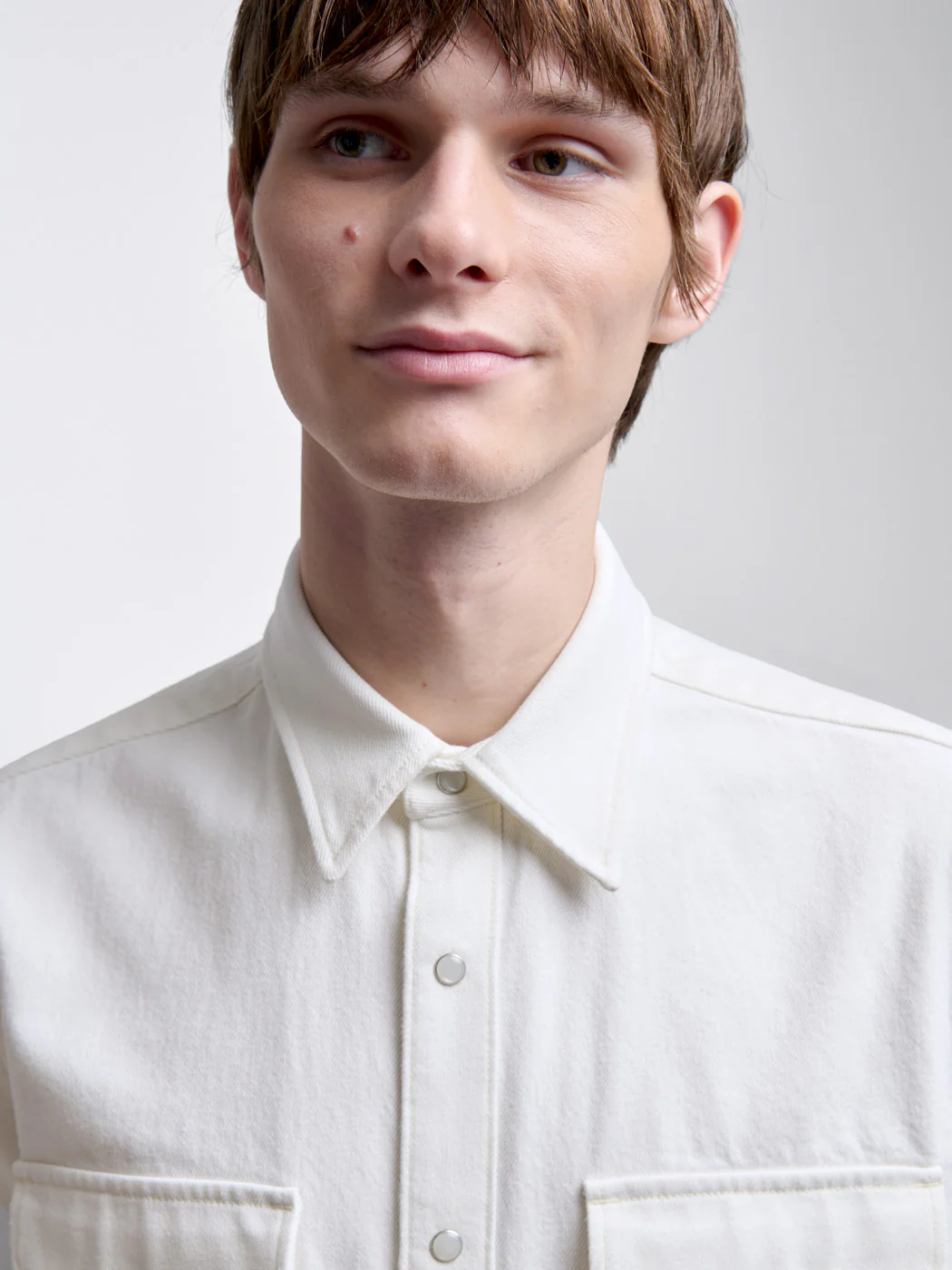 Chemise regular en coton - L'atelier - Image 5
