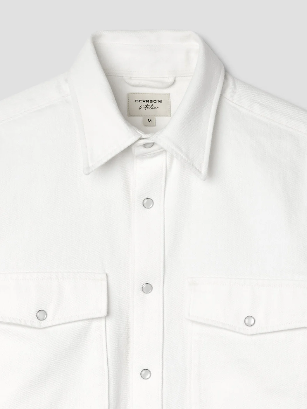Chemise regular en coton - L'atelier - Image 6