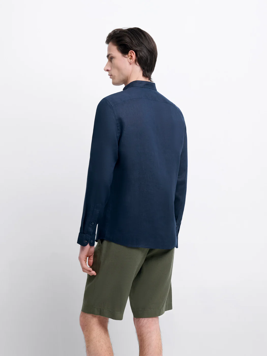 Chemise slim en lin - Image 2