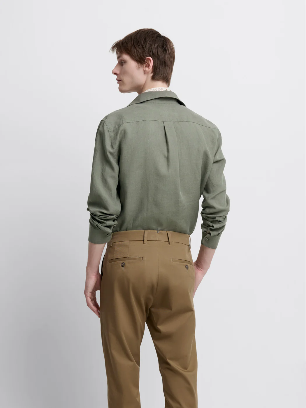 Chemise slim en lin - Image 2