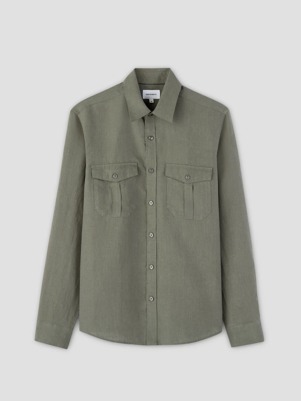 Chemise slim en lin - Image 3