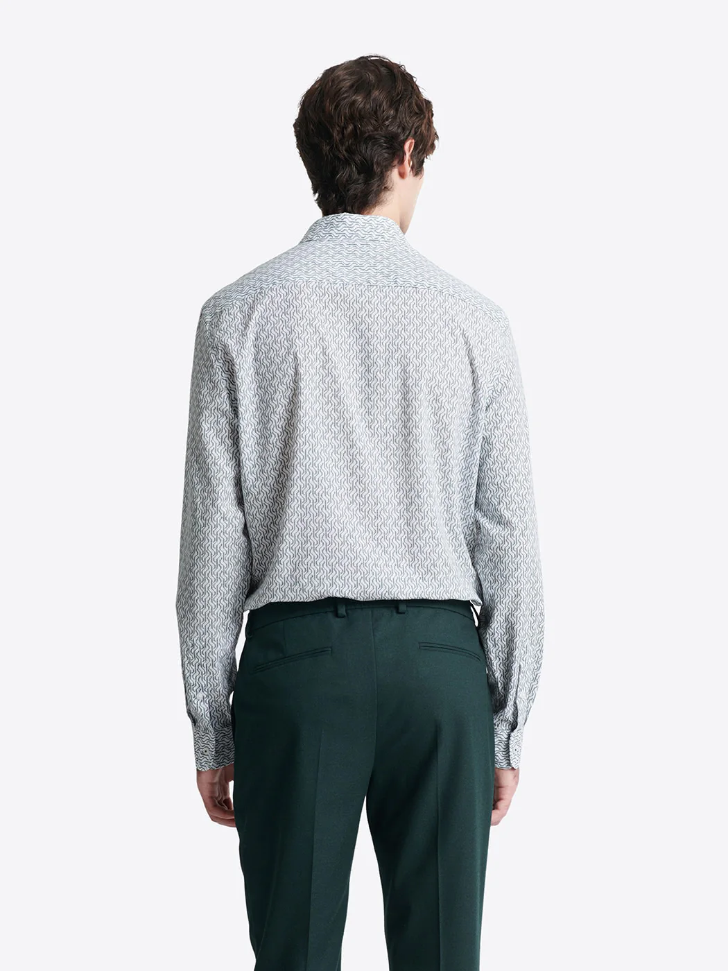 Chemise slim Ă motif - Image 2
