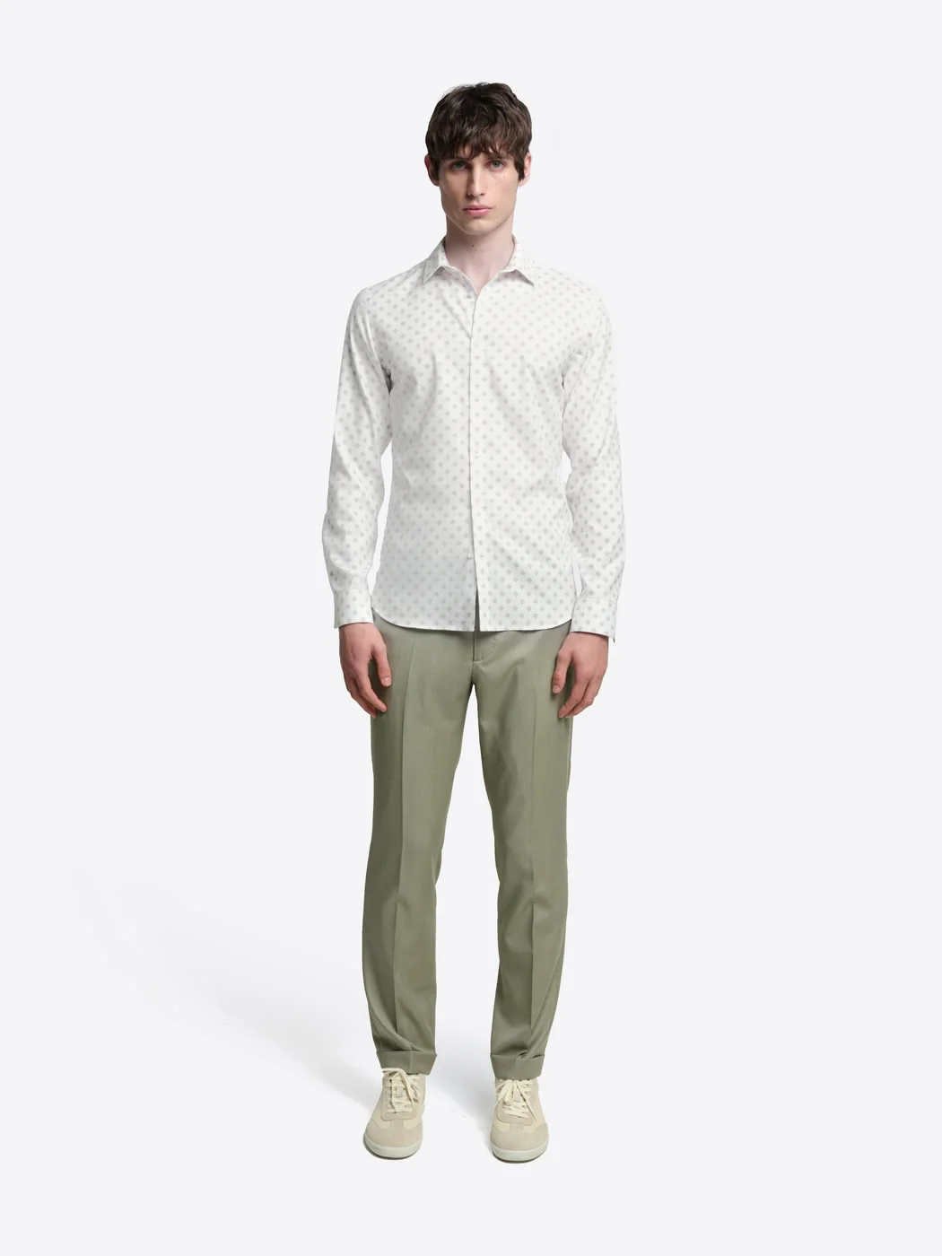 Chemise extraslim en coton double retors - Image 4