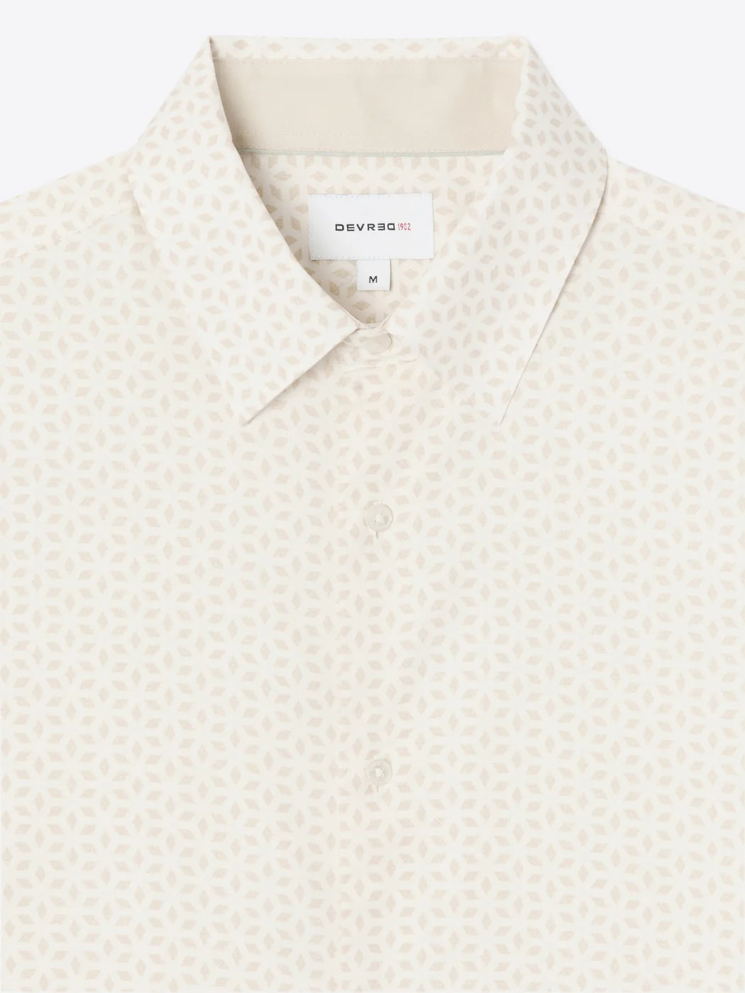 Chemise slim à motif en coton modal - Image 5
