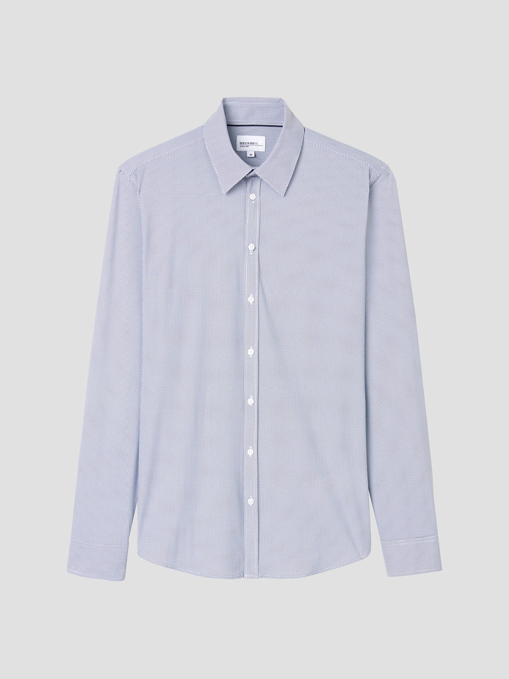 Chemise extraslim stretch Ă motif - Image 3