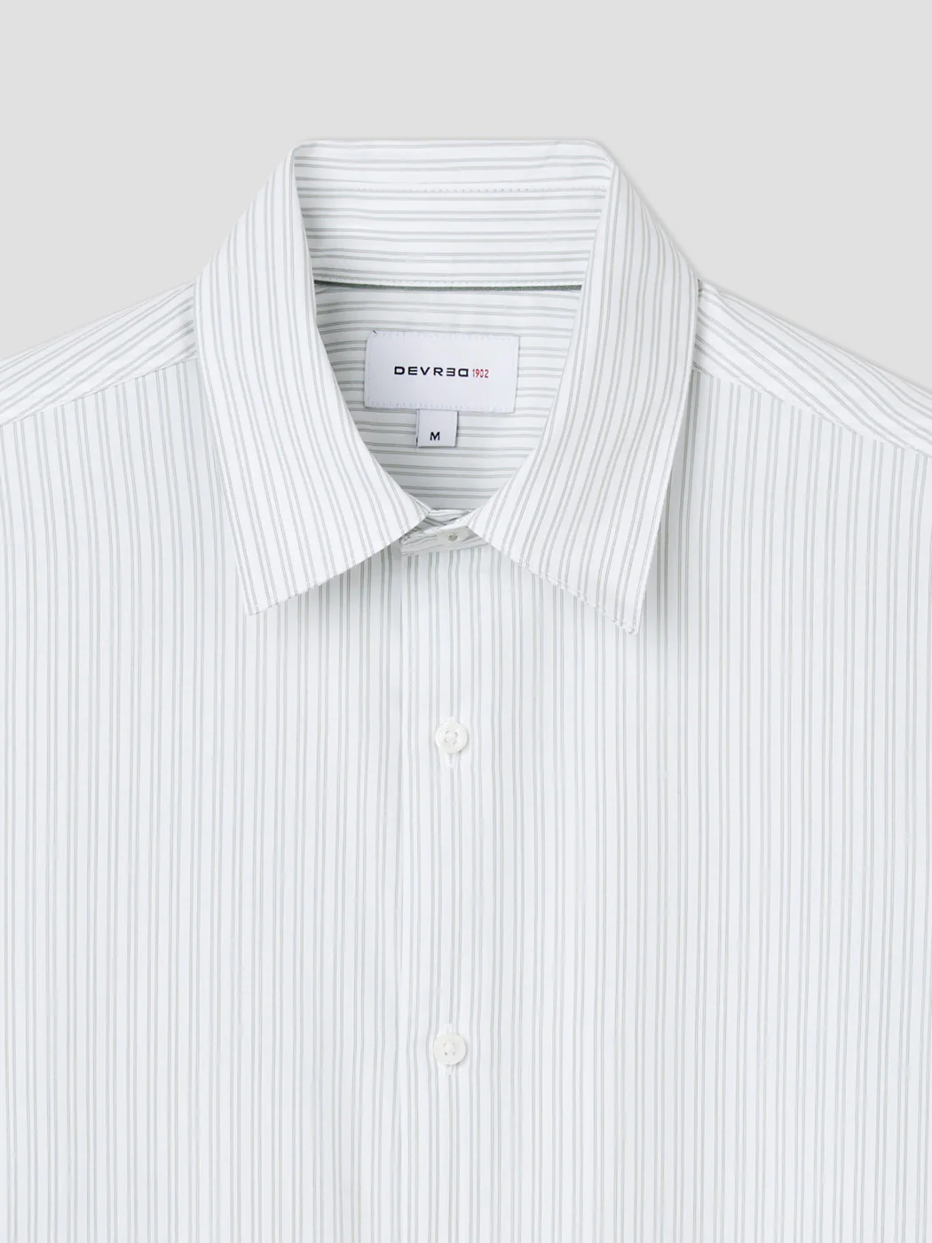 Chemise slim en coton rayée - Image 5