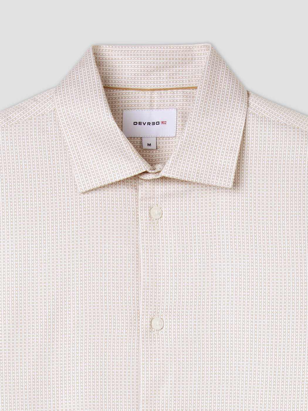 Chemise slim en coton à motif - Image 6