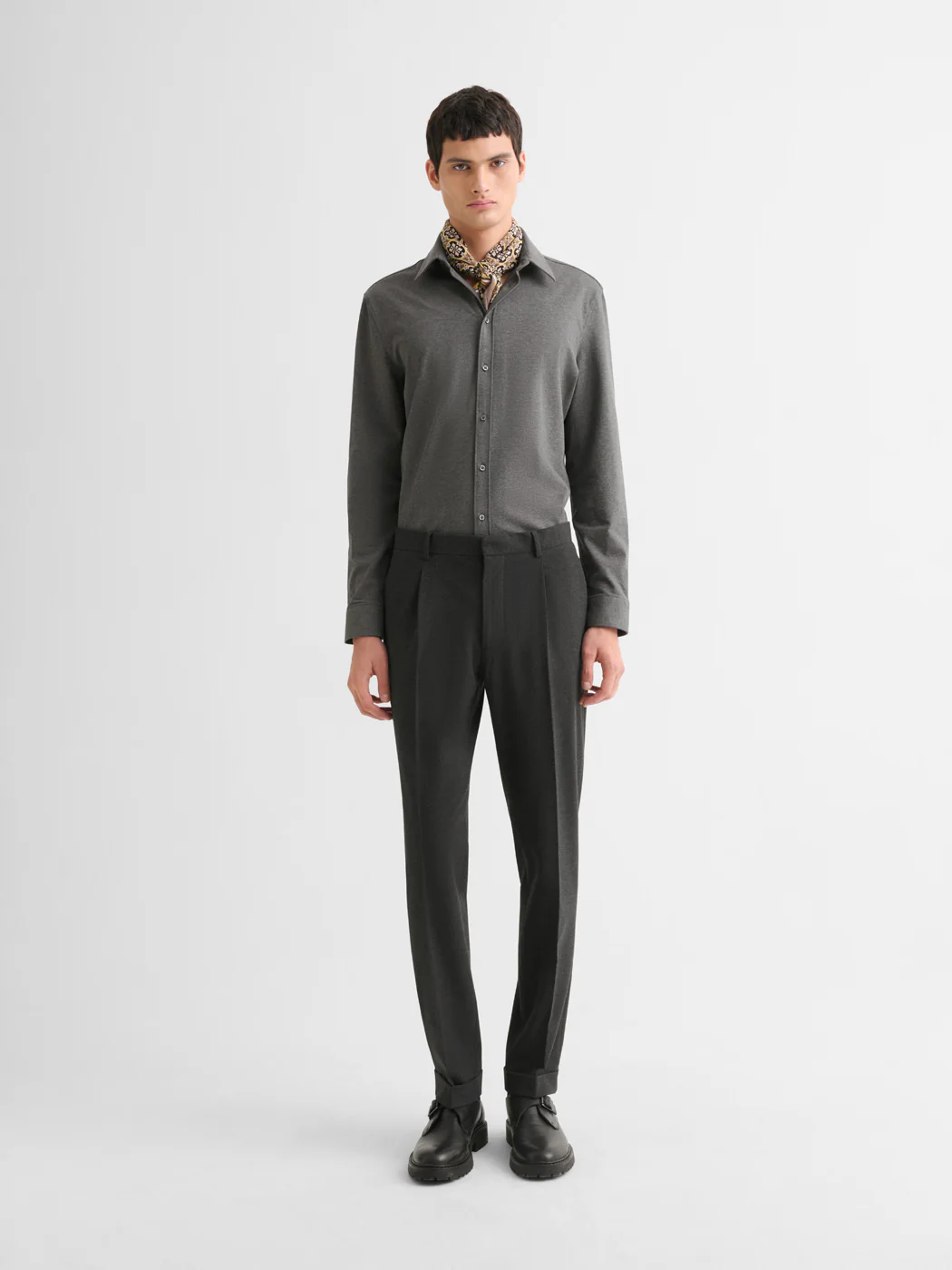 Chemise extraslim stretch en jersey - Image 4